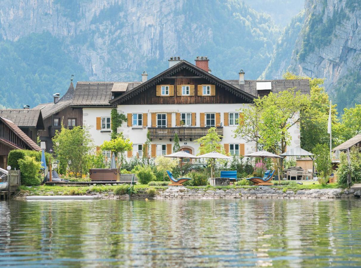 Glueck Am See - Apartment Mit Seezugang Hallstatt Esterno foto