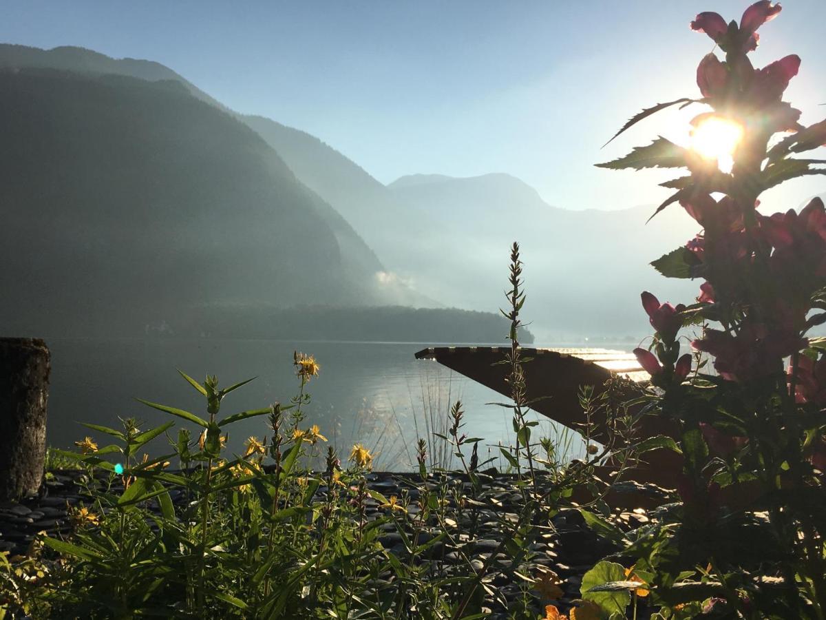 Glueck Am See - Apartment Mit Seezugang Hallstatt Esterno foto