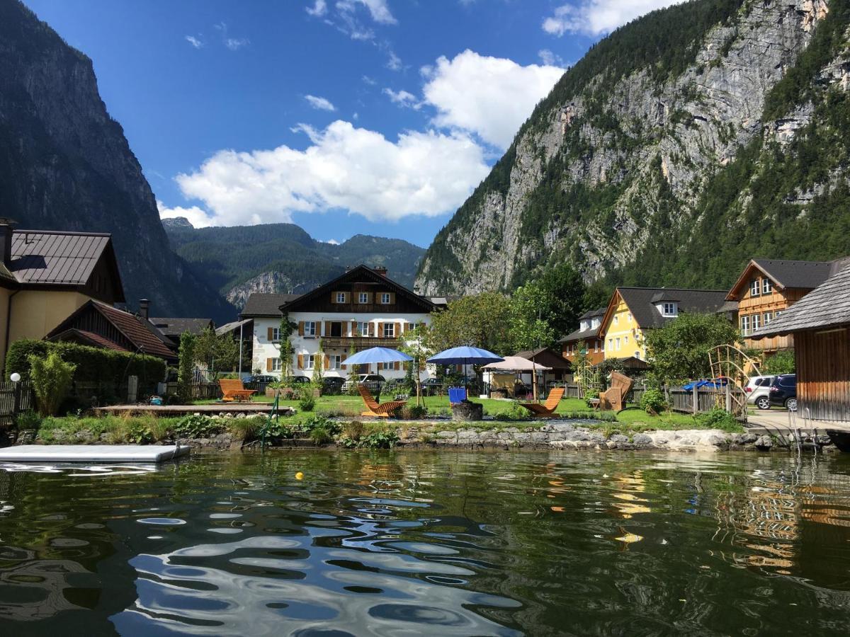 Glueck Am See - Apartment Mit Seezugang Hallstatt Esterno foto