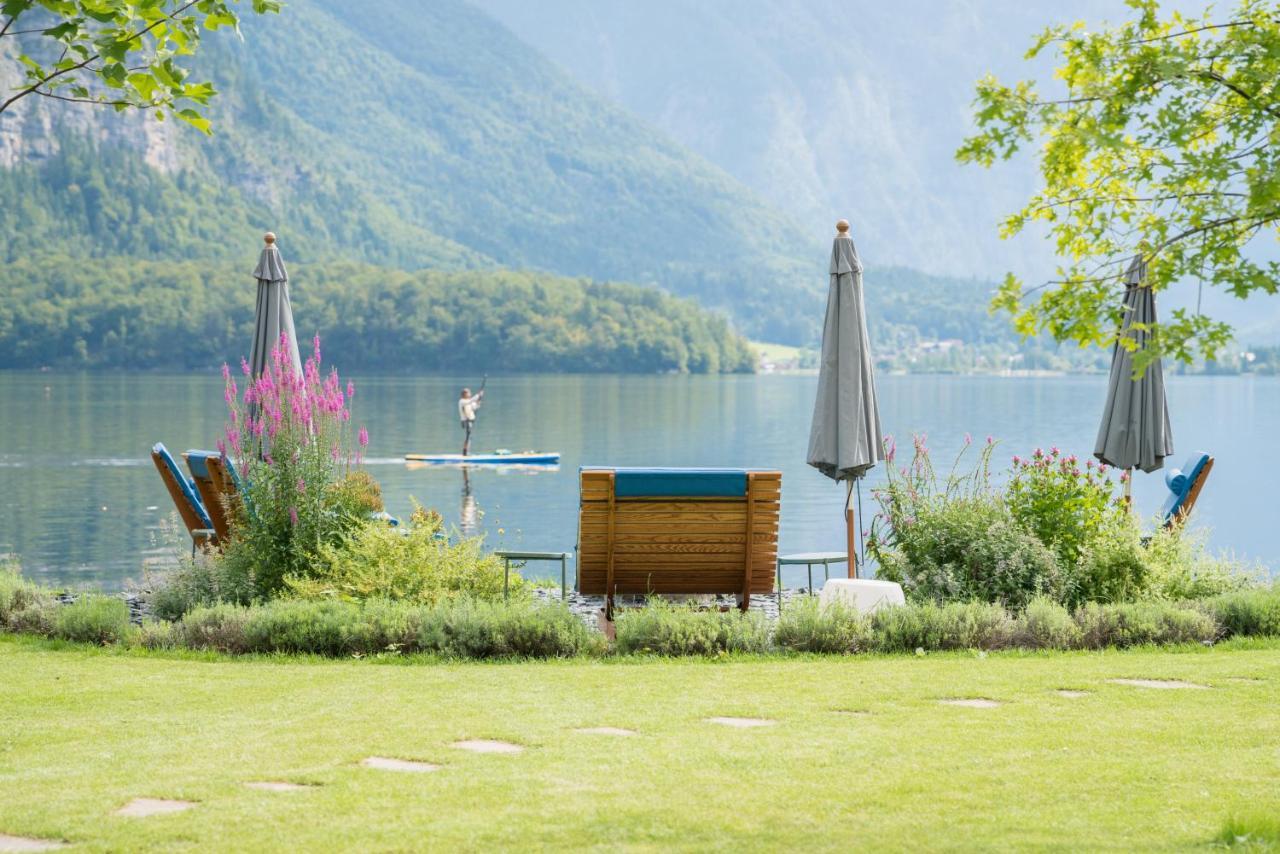 Glueck Am See - Apartment Mit Seezugang Hallstatt Esterno foto