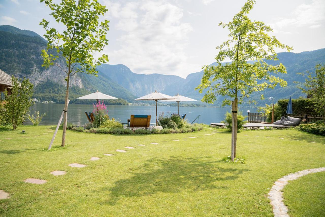 Glueck Am See - Apartment Mit Seezugang Hallstatt Esterno foto